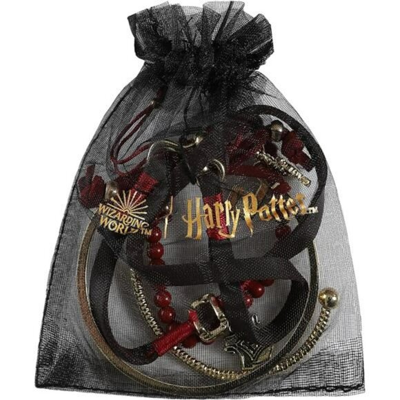 Harry Potter Gryffindor Friendship Bracelet Set 4 Pack Gift for Fans Kids - Picture 3 of 5